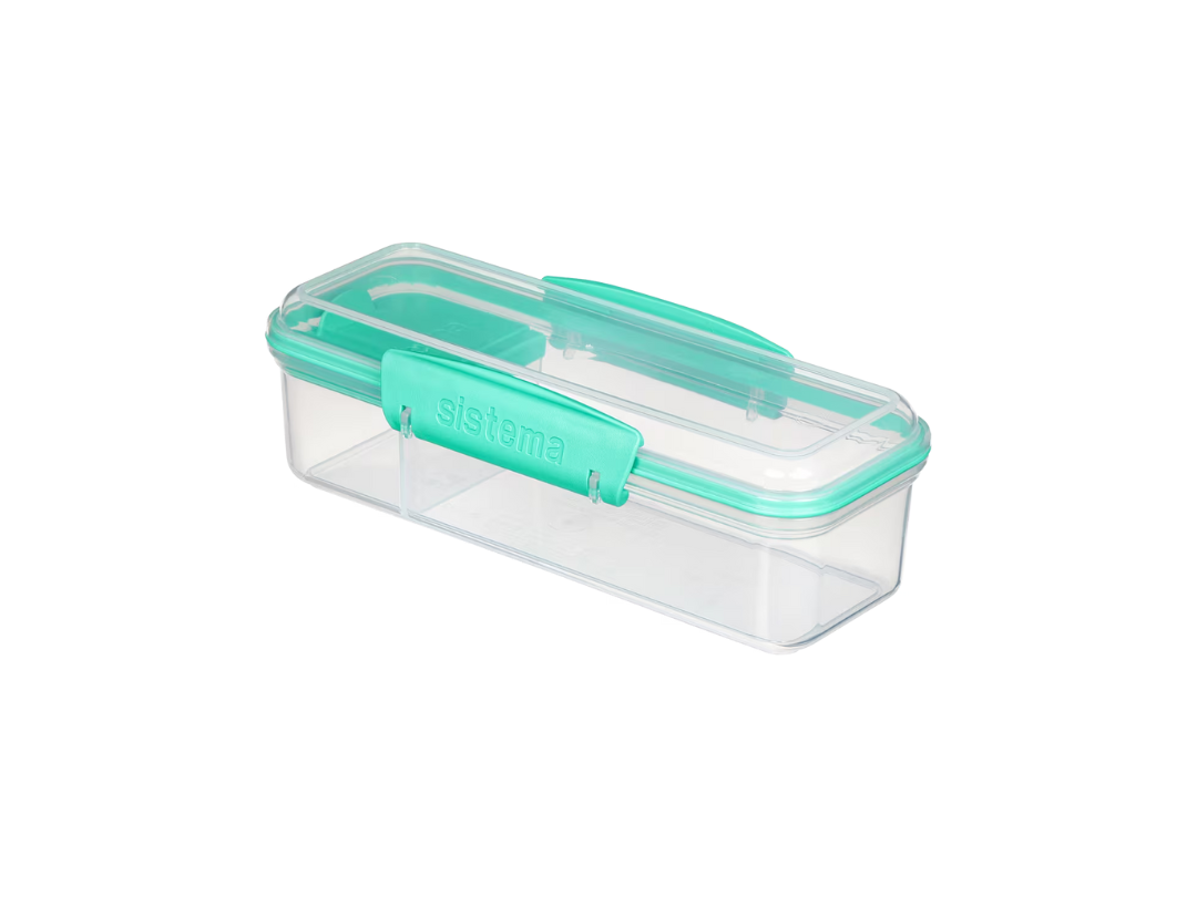 Sistema 410ml Snack Attack™ TO GO™ – Snack & Dip Container | Qatar Sistema 410ml Snack Attack™ TO GO™ – Snack & Dip Container | Qatar